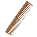 Wide Tooth Wooden Comb Handmade - Natural Vintage Style Wide Tooth Comb for Curls Gentle Styling - Anti-Static Wood Hair Combs For Women Detangling (Sparse and Dense Tooth)