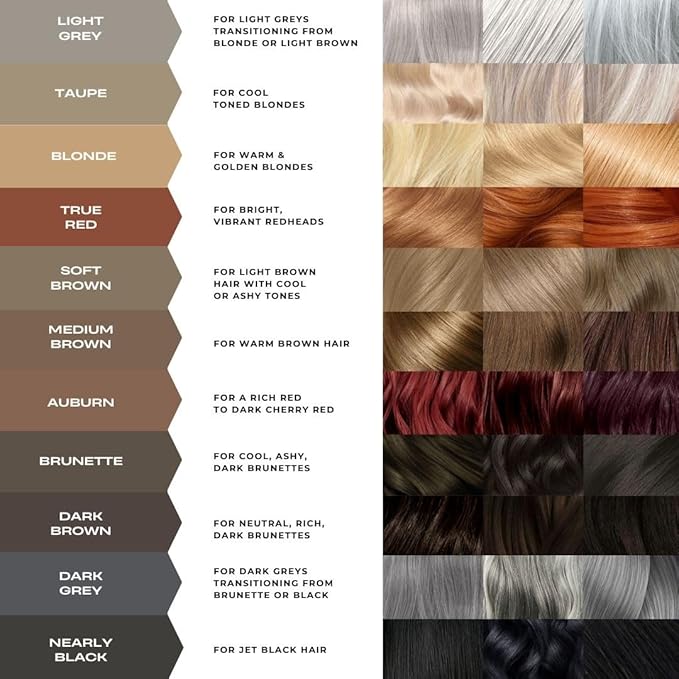 MADLUVV Brow Stamp Kit with Brow Stencils – Easy Eyebrow Shaper for Natural-Looking Brows – Popular Eyebrow Stencil Kit Used by Professionals – 9 Shapes, Spoolie, Travel Bag & Stamp (Auburn)