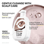 Ultra Color Safe Shampoo | Help Prevent Fading & Provide Subtle Color Replenishment | Prolong Color Vibrancy and Enhance Shine | Vegan & Cruelty-Free Formula | For Brown Color Treated Hair