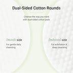 Meebak Cica Cleansing Water Pads | Korean Makeup Remover Wipes | Micellar Water Makeup Remover Wipes | Exfoliating Toner Pads for Glass Skin | Hydrating & Calming for Sensitive Skin - 80ct