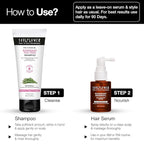 Soulflower Rosemary Redensyl Hair Growth Serum | 3% Redensyl, 4% Anagain, Melanogray, Caffeine, Biotin, Keratin, Tea Tree, Chia Seeds, Rice Water | Men, Women | 30 ml