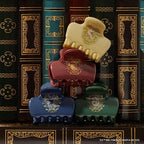 Harry Potter x Kitsch Big Hair Clip for Women - Strong Grip for Secure Updo | Stylish Jumbo Claw Clip | Durable Hair Accessories for Everyday Use | Ideal Harry Potter Gifts for Women - Hufflepuff, 1pc