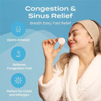 Body Restore Shower Steamers Aromatherapy 30 Pack - Christmas Stocking Stuffers for Men, Birthday Gifts for Women, White Elephant, Relaxation, Self Care - Collector’s Box