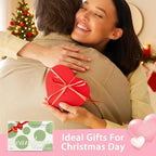 100PCS Black Hair Ties for Women Girls, Seamless Thick Black Hair Band, Elastic Hair Ties No Damage Ponytail Holder Christmas Gift