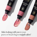 LAURA GELLER NEW YORK Shine-n-Shield Lip Balm SPF 15, Golden Hour - Nourishes, Hydrates & Protects Lips