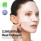 SUNGBOON EDITOR Deep Collagen CICA Tea Tree Overnight Mask | Acne Mask for Redness & Soothing | 2,160,000PPB Collagen + Tea Tree + Centella | Stocking Stuffers for Women | Korean Skincare, 4ea