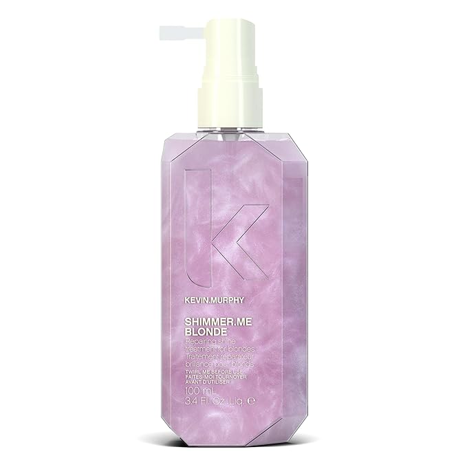 KEVIN.MURPHY SHIMMER.ME BLONDE - Repairing Shine Treatment - For Blonde, Highlighted & Grey Shades - For Hair Repair - Hair Mist with Vitamins - Hair Shimmer Spray - 100 mL / 3.4 fl oz