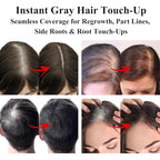 VOLLUCK Root Touch up Powder, Long-lasting Gray Hair Cover up Powder for All Hair Types, Waterproof for Women and Men (Light-Blonde, 0.42 0unce)