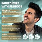 Uplift Provisions Company Styling Compound - Hair Clay Pomade with a Natural, Matte Finish and Medium Hold - Versatile Styling Clay for Men or Women 3 oz