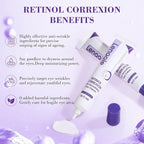 Eye Cream, Retinol Eye Cream for Dark Circles, Puffiness Anti Aging, With Hyaluronic Acid, Peptides, Caffeine Reduces Bags, Smooths Wrinkles & Fine Lines, Dark Circles Under Eye Treatment
