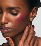 MAKE Beauty Cream Stroke Cream Blush Stick for Cheeks - Vibrant yet Natural Soft Matte Finish - Shade Rouge Moon, Berry Plum Blush Makeup