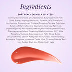 Westmore Beauty Pout Perfector Lip Gloss – Intensely Hydrating Sheer-Tinted Balm with Hyaluronic Acid & Vitamin E – Plumps & Nourishes Dry, Cracked Lips for a High Shine Finish – Soft Peach, .33 oz