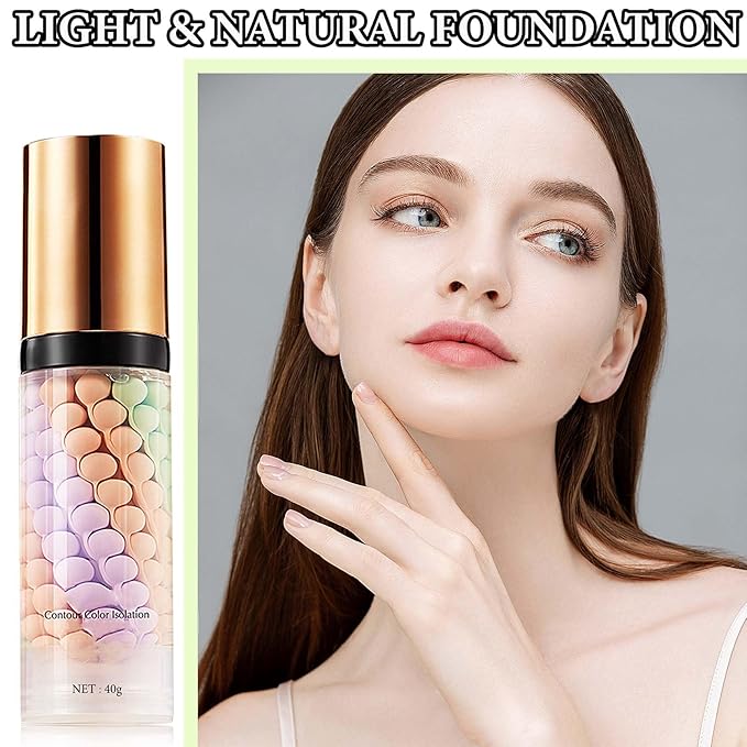 1 Pcs One Step Color Corrector,Natural Isolation Cream,Face