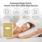 12Pcs Forehead Wrinkle Patches for Women, Hydrolyzed | Collagen | Vitamin E | Aloe Vera to Reduce Wrinkles Forehead Wrinkles Treatment Overnight (Milky white)