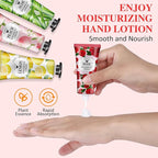 210 Pack Moisturizing Hand Cream Gifts Set, Stocking Stuffers for Wome, Hand Lotion Travel Size for Dry Cracked Hands, Bulk Hand Lotion for Christmas Gifts, Mom Gifts, Bridesmaid Gifts, Small Gifts