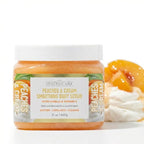 Body Scrub, Exfoliating-Nourishing-Refreshing-Smoothing Body Care 21 oz. (21 oz, Peaches and Cream)