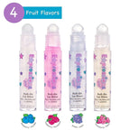 12pc Lip Gloss Necklace, Fruit Flavored Lip Gloss Set, Lip Gloss Value Pack, Teen Girls Party Favors, Non Toxic Lip Gloss Necklaces For Girls
