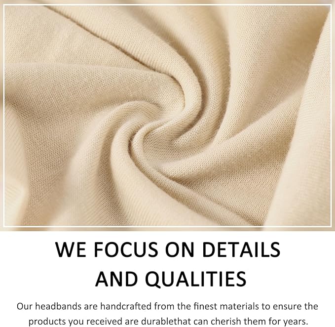 12 Pcs Stretchy Sport Headbands for Women,Absorbed Sport Headband Soft Twist Knotted Headbands for Yoga, Workout Daily Life