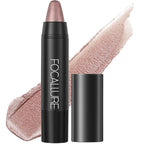 FOCALLURE Ultra Chic Lipstick,Rich Vitamin E Lip Crayon,Lightweight Color without Drying or Fading,Long Lasting Lips Makeup,#27 Champagne