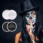 MEICOLY 6Pcs Halloween Makeup Kit,Black White Face Paint Clown White Makeup,Classic Pro Oil Based Face Body Paint for Adults and Kids, SFX Joker Zombie Vampire Skull Skeleton Cosplay,100g/3.53 oz