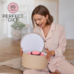 Toysical Makeup Kit for Teens - Flower Palette Gift Set for Teen Girls and Women - Makeup for Girls 10-12 - Petals Expand to 3 Tiers - Variety Shade Array - Full Starter Kit for Beginners