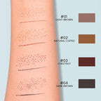 2-in-1 Dual Ended Microblading Freckle Pen & Freckle Stamp,Waterproof Freckle Stamp & Precise 15°Tip for Natural Lifelike Freckle Makeup,Perfect Make up,Last 24Hrs.