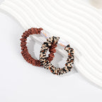 Hair Ties Silk Satin Scrunchies - Small Mini Thin Elestics Ponytail Holder Hair Bands Skinny Scrunchy For Thick Curl Hair No Crease Hair Ties Soft Accessories No Hurt Your Hair for Women and Girls