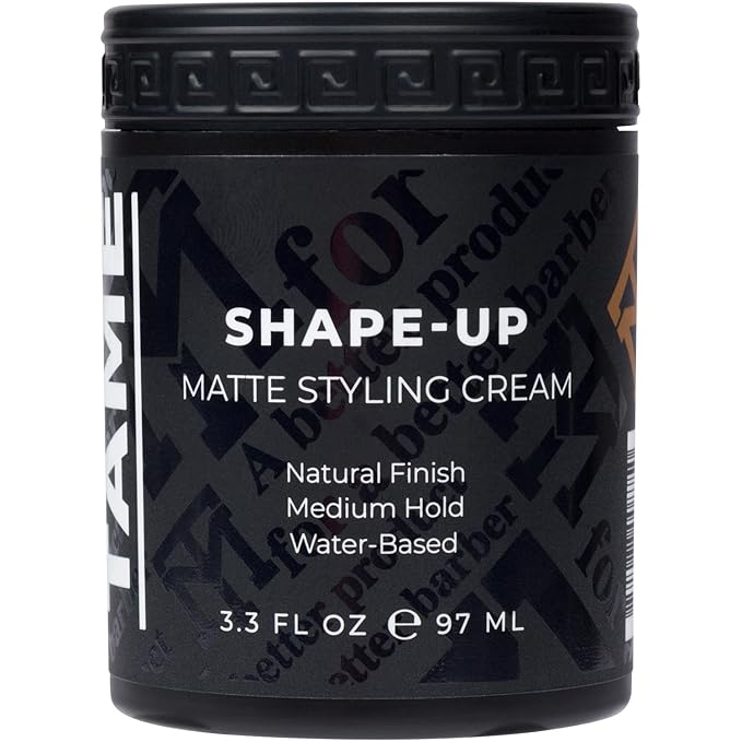 MANE TAME Shape-Up Matte Styling Cream 3.3oz.