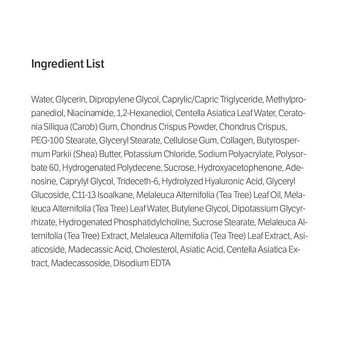 SUNGBOON EDITOR Deep Collagen CICA Tea Tree Overnight Mask | Acne Mask for Redness & Soothing | 2,160,000PPB Collagen + Tea Tree + Centella | Stocking Stuffers for Women | Korean Skincare, 4ea