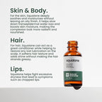 natural outcome Pure Squalane Oil l 100% Plant Derived Squalane Oil for Face, Body, Hair & Lips I Weightless Moisturizing Oil Firms Skin, Reduces Fine Lines & Enhances Skin Elasticity I 1 oz