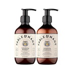 Fable & Mane Volumizing Shampoo & Conditioner Duo For Thinning, Fine or Medium Hair Types. Plumps Strands for Bounce, Body and fuller-looking Hair