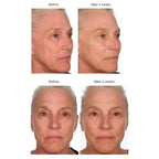 Black Pearl Deep Wrinkle Decrease Face and Neck Skin Moisturizing Duo - Facial Cream 1.7 oz and Treatment Serum for Face 1 oz - Hydrate, Brightening, Long Term Repair