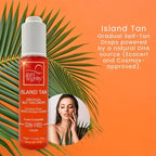 Island Tan Gradual Self Tan Drops by Suntegrity (Exp 07/2027)