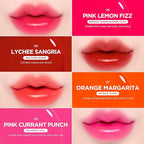 lilybyred Juicy Liar Water Tint | Korean Vivid Water-Gel Lip Stain, Fresh Fruit Colors, Intense Long-Lasting Stain, Moisturizing, Transfer-Proof, Lightweight Finish, 0.16 oz. (06 Lychee Sangria)