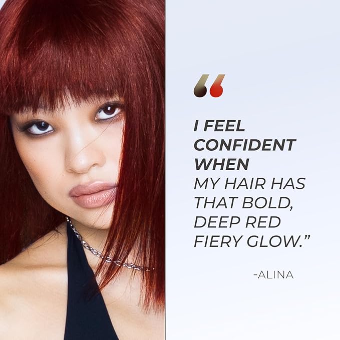 XMONDO Color 5R Deep Red Color Depositing Mask & Glossing Treatment Infused with Bond Boosters for Nourishment, Revitalize & Repair, Vegan Formula, 8 Fl Oz