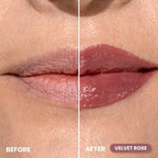 PRIME PROMETICS PrimeLip Plumping Lip Balm for Mature Women – 3-in-1 Lipstick, Gloss & Balm – Non-Stinging Lip Plumper – Smooths Lip Lines, Lightweight, Buildable Color (Velvet Rose)