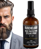 KUSCHELBAR-TOTAL REPAIR | Heat Protection Spray for Hair | Hair Styling Products | Cotton & Thyme Extracts | Deep Moisture, Nourishment & Frizz Control | Non-Greasy, Lightweight 1.69 fl.oz