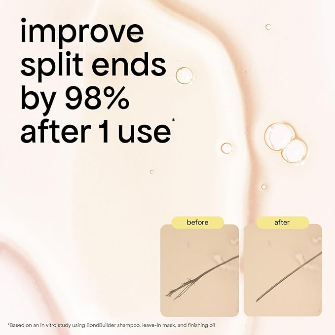 BONDIBOOST Rapid Repair Bond Builder Oil + Heat Protection [1.86 fl oz], Hair Oil for Damaged Hair, Strengthening & Nourishing Formula for Smoother + Healthier + Shinier Results