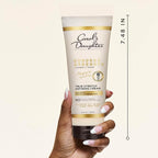 Carol's Daughter Goddess Strength True Stretch Defining Hair Cream For Waves, Coils and Curls, Curl Defining Cream with Castor Oil, 6.8 Fl Oz