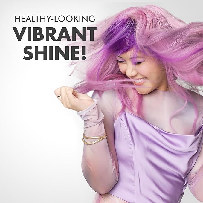got2b Color Remix Semi-Permanent Hair Color, Purple Punch 094, Customizable Temporary Hair Dye to Create A Vibrant or Pastel Shade, Easy At-Home Application, Lasts Up to 15 Washes