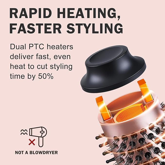 NONK 3-in-1 Interchangeable Curling Iron, 1 1/4" 1 1/2" 1 3/4" Heated Barrels for Different Curls, Adjustable Digital Temp, Fast Heat, Hair Styling Tool for All Hair Types,Large Barrel Curling Iron