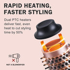 NONK 3-in-1 Interchangeable Curling Iron, 1 1/4" 1 1/2" 1 3/4" Heated Barrels for Different Curls, Adjustable Digital Temp, Fast Heat, Hair Styling Tool for All Hair Types,Large Barrel Curling Iron