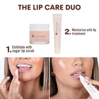 Hanalei Lip Care Products Set Duo – Sugar Lip Scrub & Kukui Oil Lip Treatment for Dry, Cracked, Chapped Lips – Exfoliate, Hydrate & Moisturize for Soft, Smooth Lips – Natural and Cruelty-free