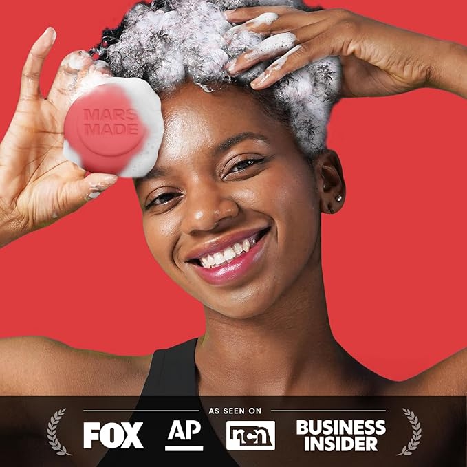 Red Bean Shampoo Bar 2.0 - Hydrating & Moisturizing Natural Hair Soap for Hair Color & Scalp Nourishment - Solid Shampoo for All Hair Types (120g, 4.23oz)