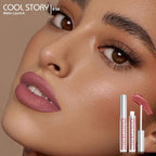 COOL STORY Matte Lip Stain Tint Highly Pigmented Color Long-Lasting Waterproof Mauve Mist (08)