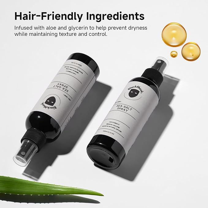 Sea Salt Spray for Men – Volume & Texture, Lightweight Hold, Effortless Style