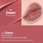 Unframed Hydro Blow Tint – 734 Dawn | Hydrating Gloss Lip Tint | 0.3 fl oz / 9 g | Korean Beauty Holiday Stocking Stuffer