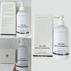 New Miuz Magnesium inShower Body Conditioner Soft Skin Post Shower Care Moisturizer for Body Legs Bath Oil Sore Muscles Recovery Peppermint Eucalyptus Tea Tree Spa Gift