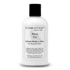 The Soap Exchange Body Lotion - Black Tux Scent - Hand Crafted 8 fl oz / 240 ml Natural Artisan Skin Care for Hand, Face, & Body, Moisturize, Hydrate, & Protect. Made in the USA.