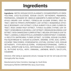 Karl&Hans Botanic Gourmand Coconut Vegan Shampoo Organic - Sulfate-Free, Moisturizing, Nourishing Shampoo with Coconut Oil&Natural Flower Extracts for Dry and Damaged Hair and Scalp Repair, 13.2 fl oz